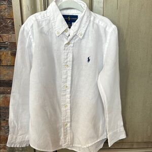 Ralph Lauren Linen Button-Up Shirt